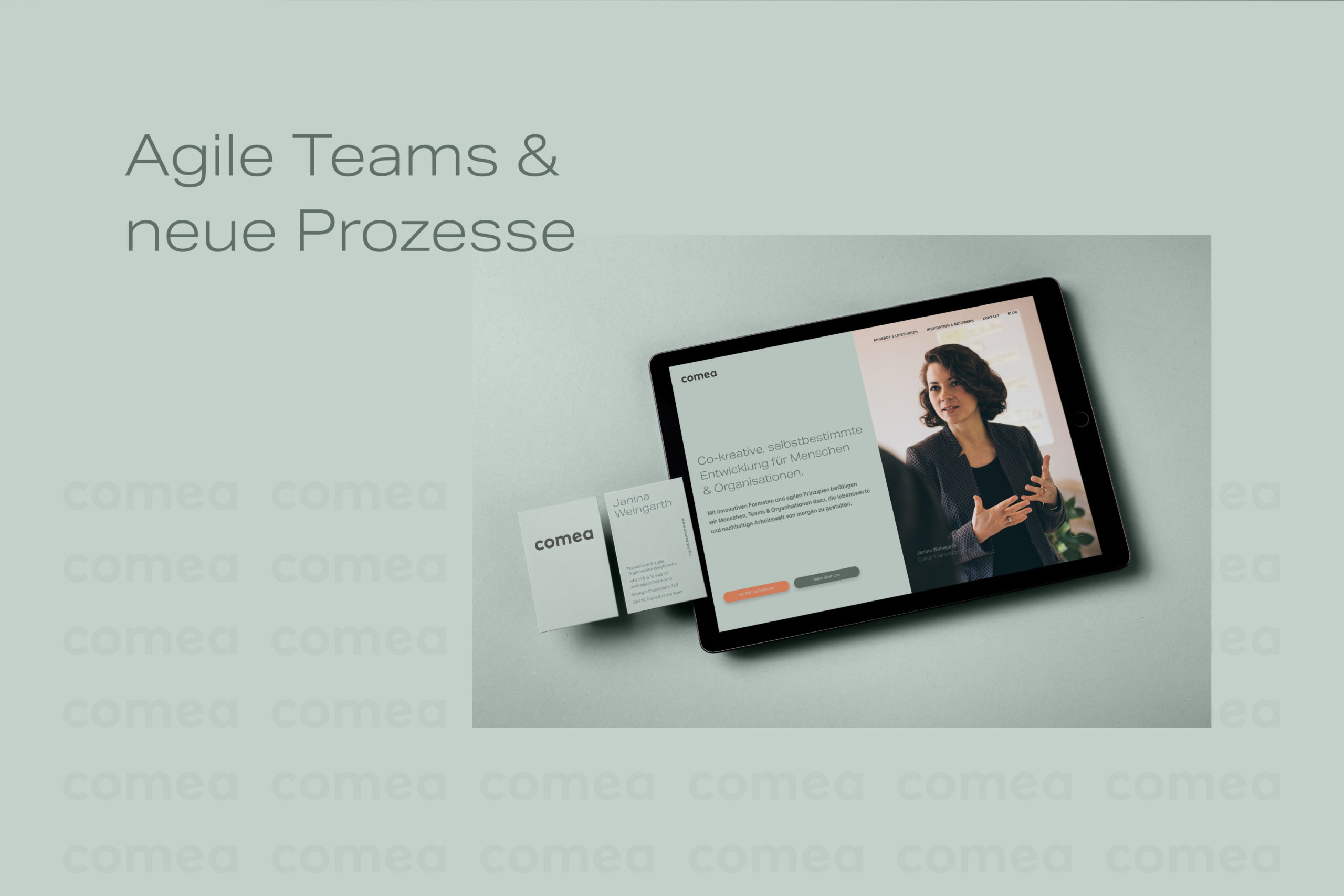 comea Logo & Corporate Design, Corporate Design Agentur, Designagentur Frankfurt, Grafikdesign, Logodesign, Branding