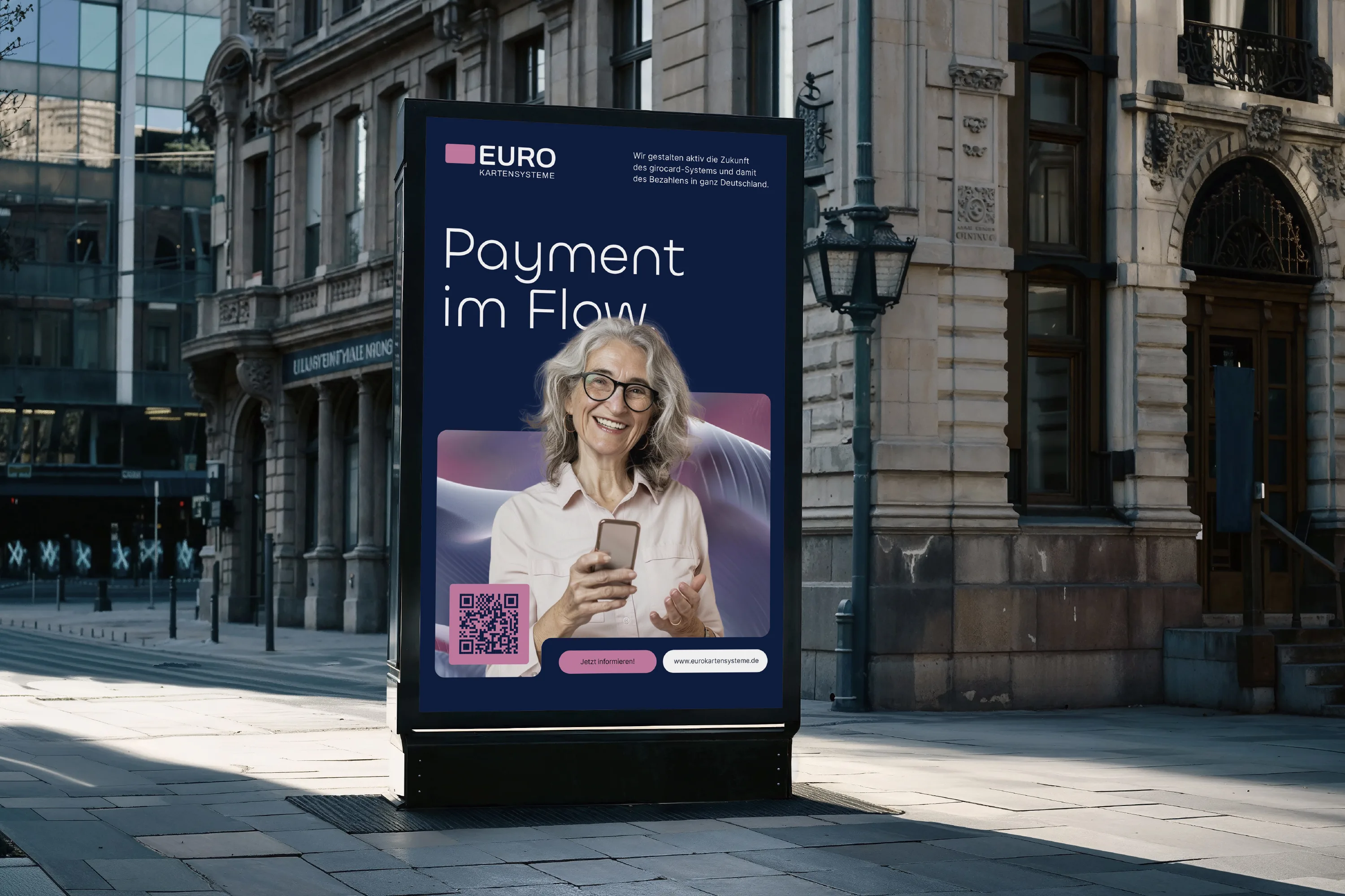 new office, Corporate Design Agentur Frankfurt, Brand Design, Branding, Grafikdesign, EURO Kartensysteme, girocard