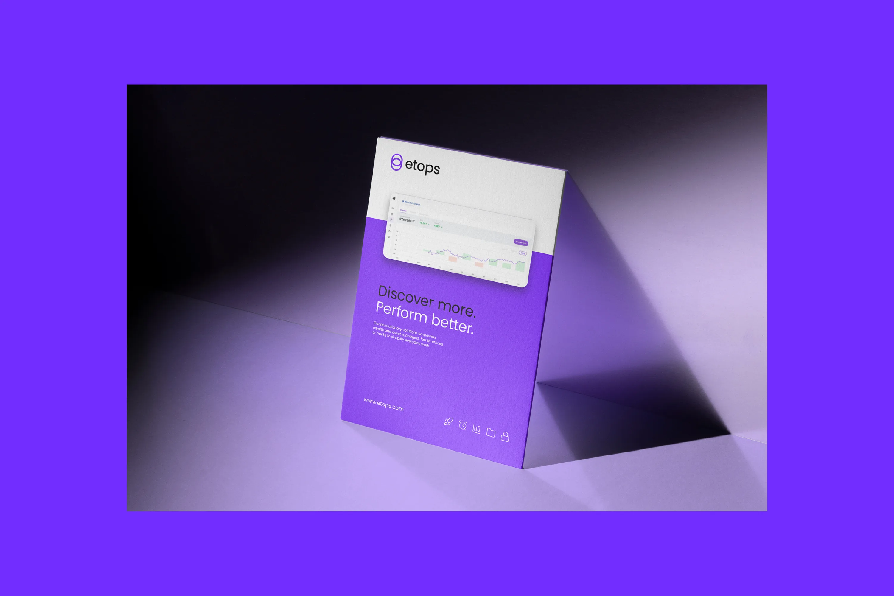 new office, Corporate Design Agentur Frankfurt, Brand Design, Branding, Grafikdesign, etops, Wealth Management, Asset Management