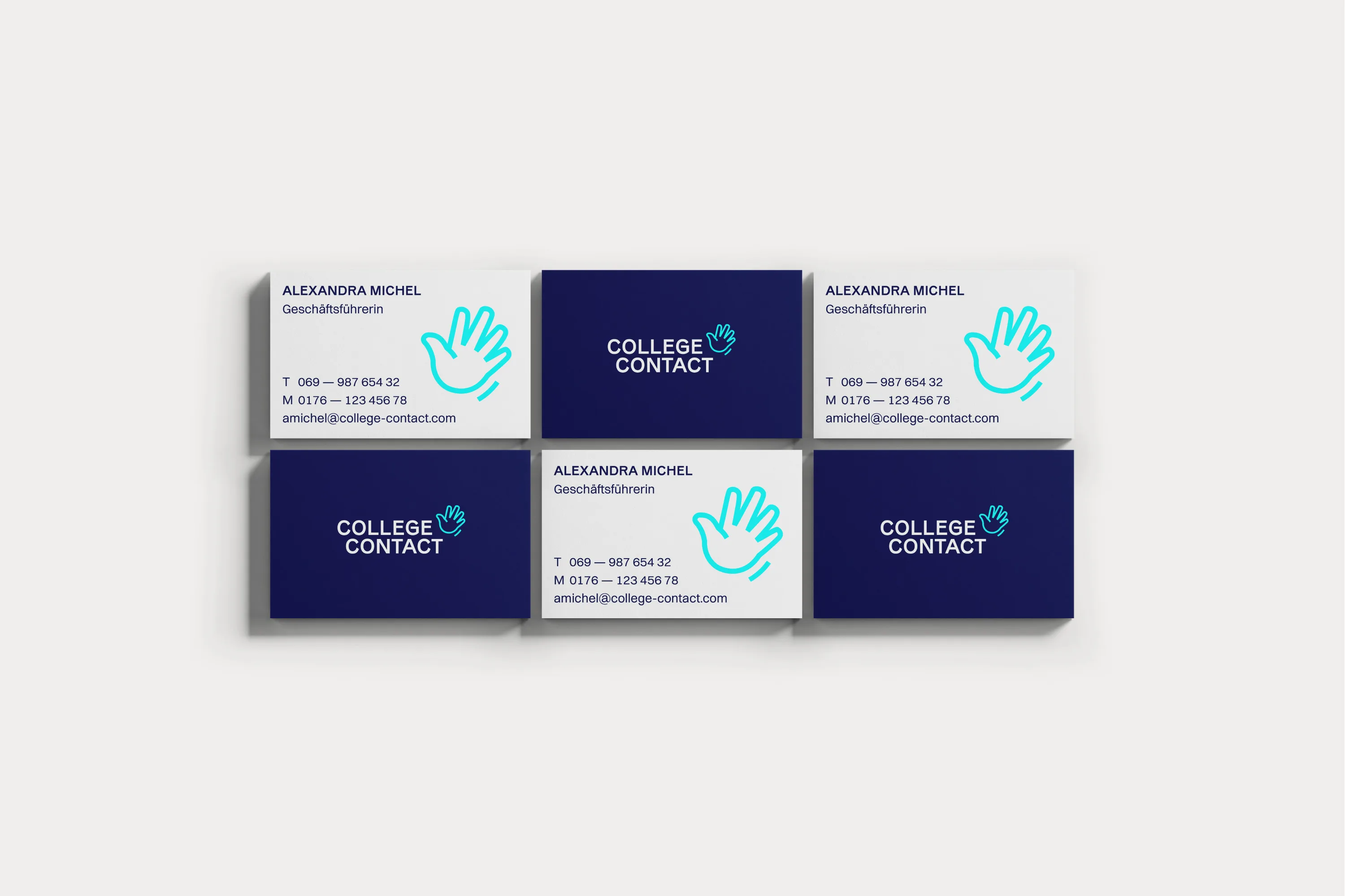 College Contact, Corporate Design Agentur Frankfurt, Brand Design, Branding, Grafikdesign, new office